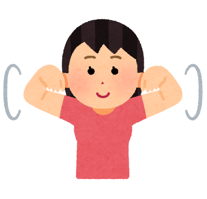 宇治市で肩こりの状態を検査している様子