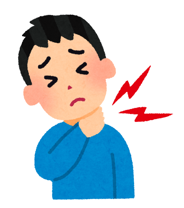 ストレートネックのイメージ